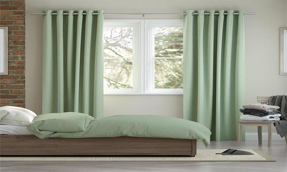 What are the exclusive uses of silk curtains?