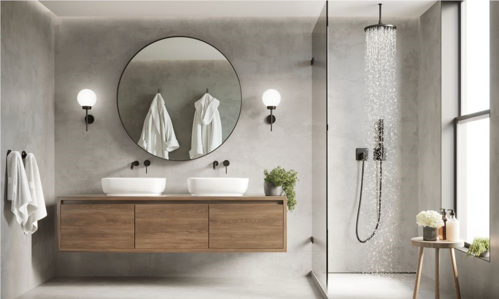 A Story of Stillness: Transforming a Busy Life Through a Minimalist Luxury Bathroom Renovation
