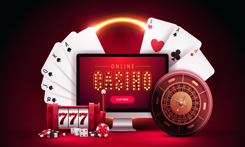 How do online casinos separate progressive values?